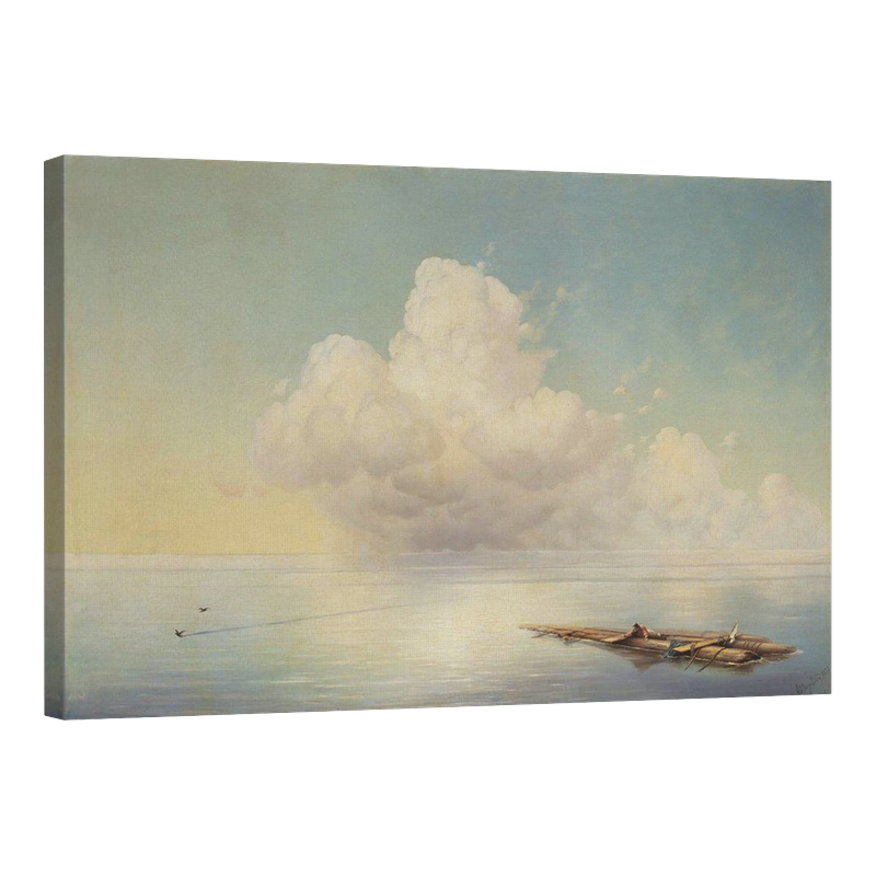 Облак над спокойно море