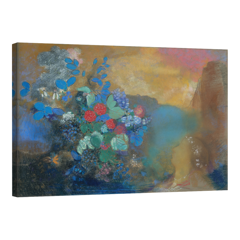 Офелия сред цветята