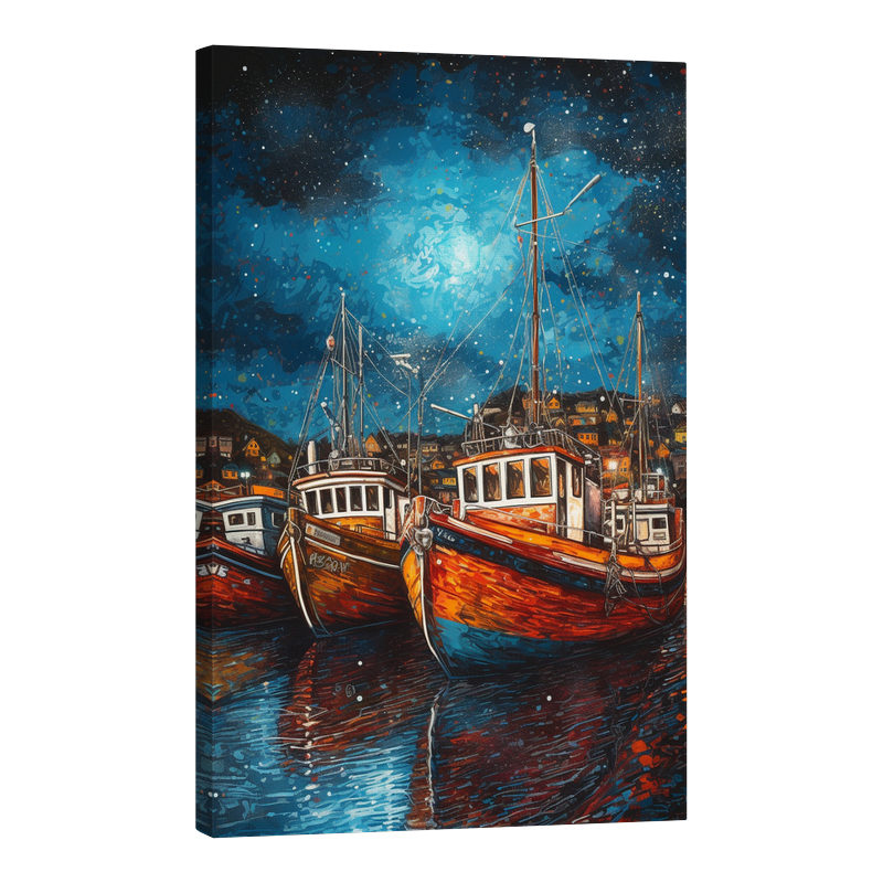 Лодки на пристанището