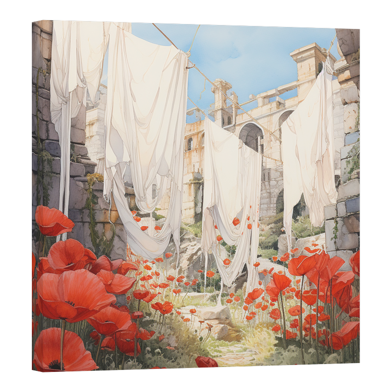 Макове в градината