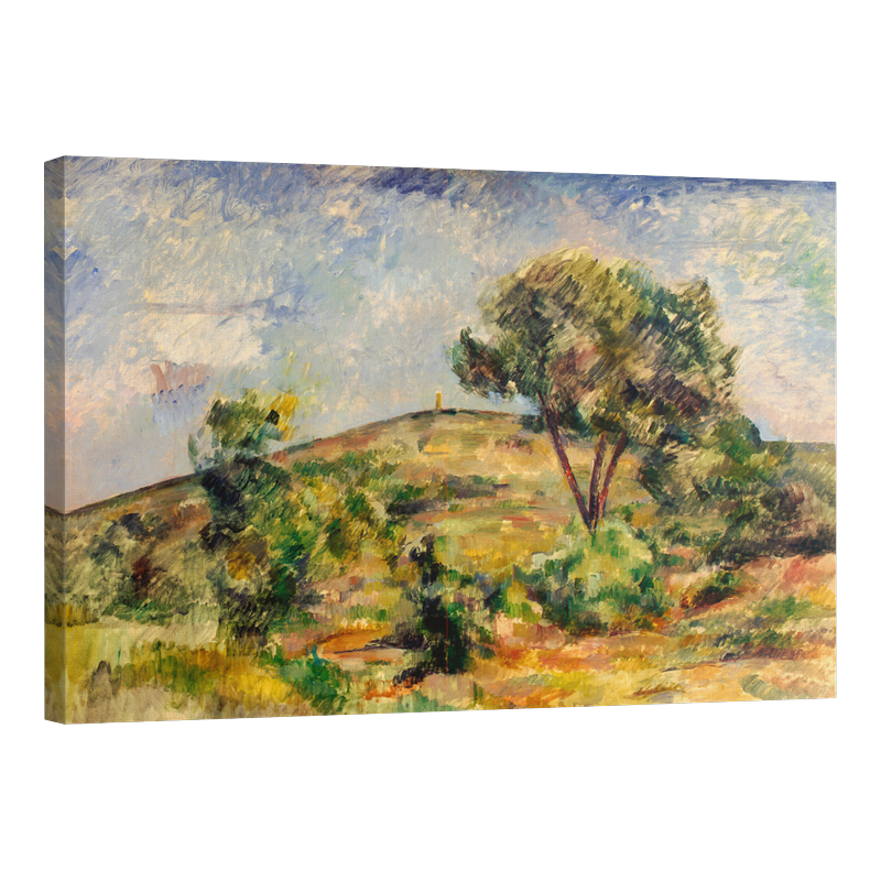 Пейзаж близо до Екс с кулата на Цезар 1895