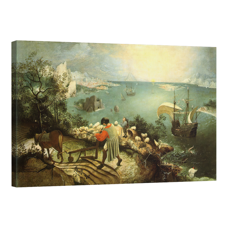 Пейзаж с падането на Икар 1560