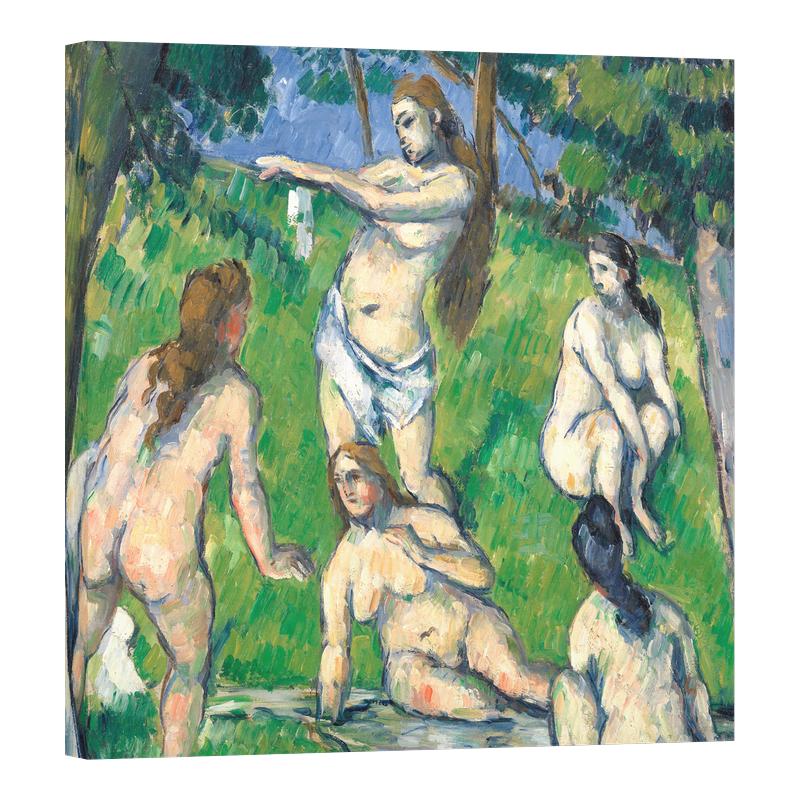 Пет къпещи се