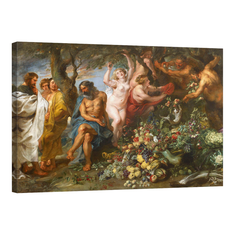 Питагор, застъпващ се за вегетарианството 1618-20