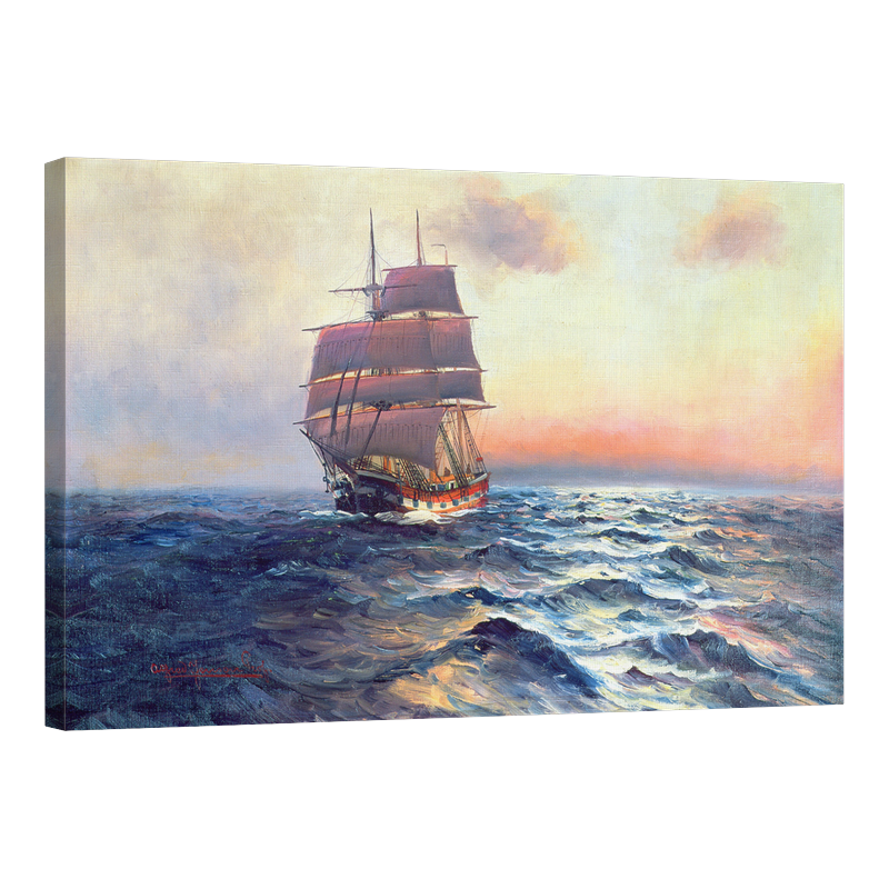 Плавателният кораб е в ход