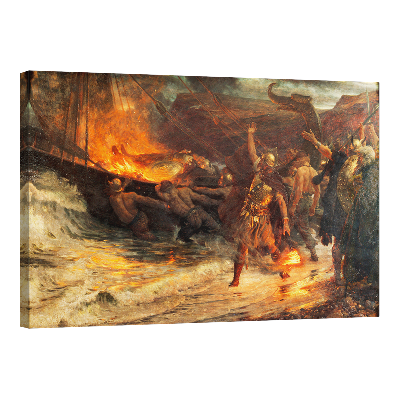 Погребение на викинг 1893