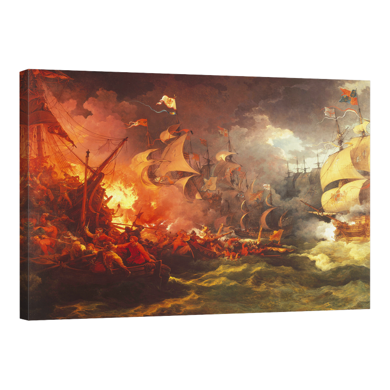 Поражението на испанската армада 1796