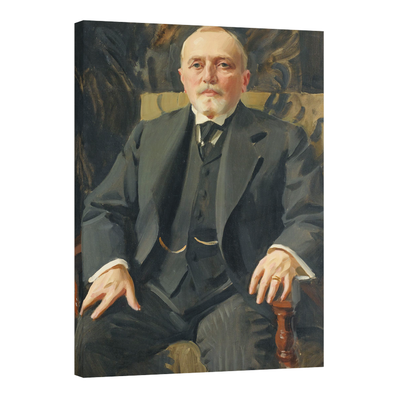 Портрет на Карл Джонсън 1917