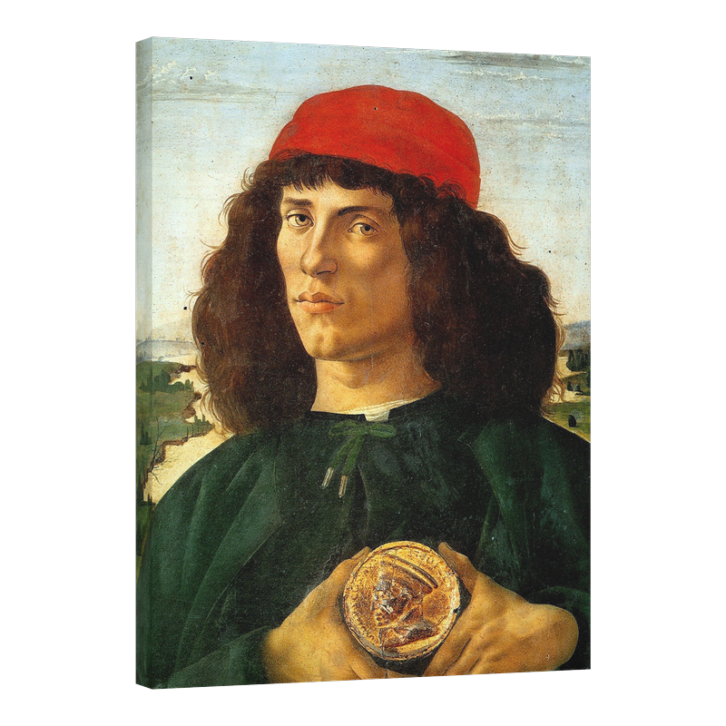 Портрет на мъж с медал от Козимо Старши