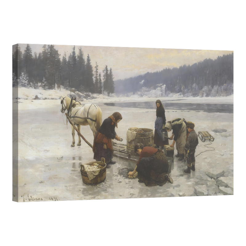 Пране в ледена вода