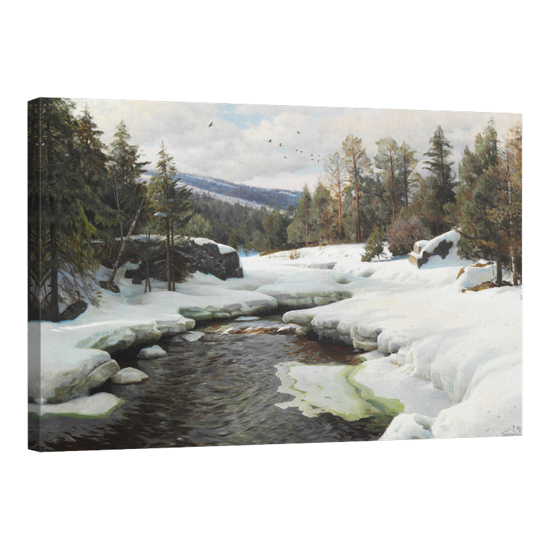 Първи април с почивка за размразяване. Мандалселвен. Телемарк 1935