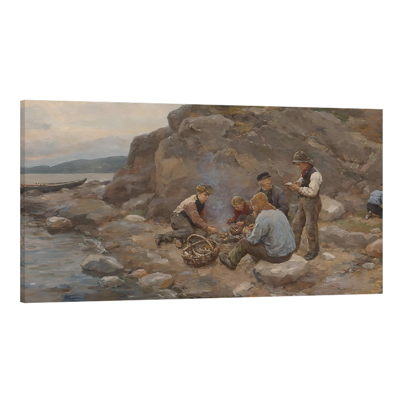 Рибари на плажа