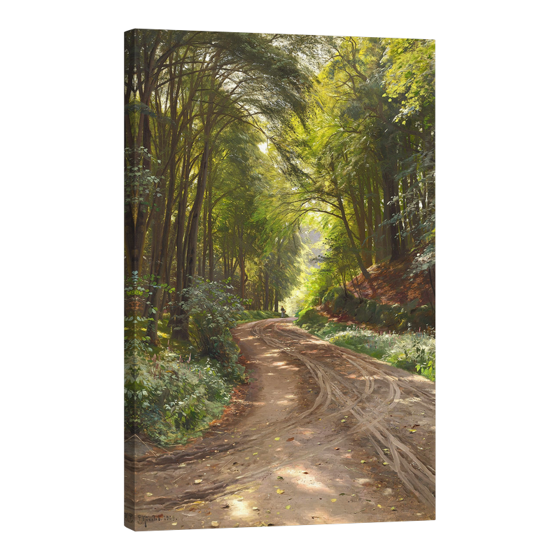 Слънце на горски път 1909