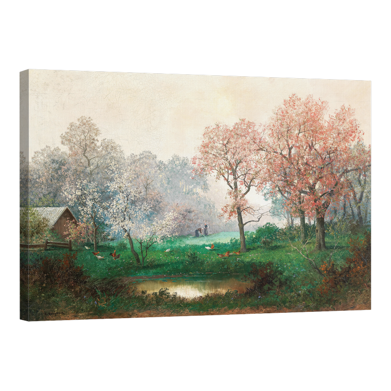 Сред цъфнали дървета