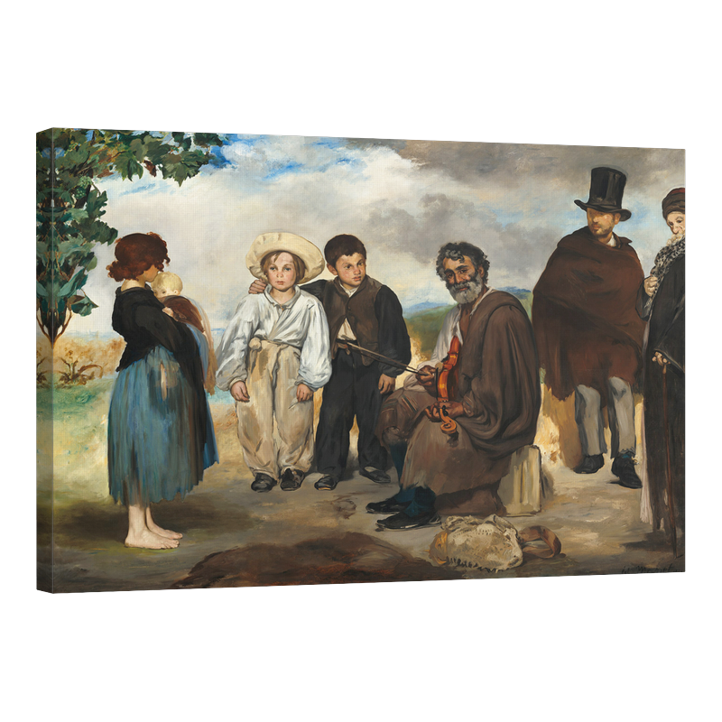 Старият музикант 1862