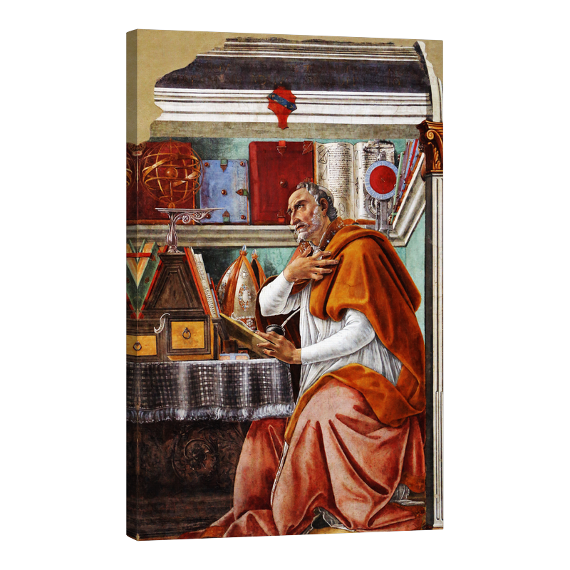 Свети Августин в кабинета 1480