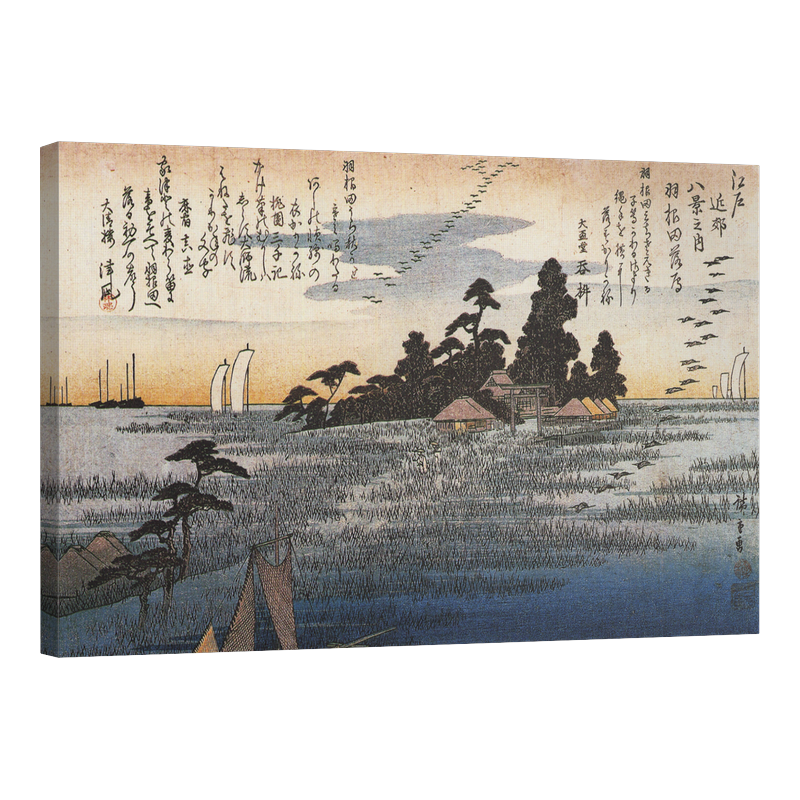 Светилище сред дървета на блато