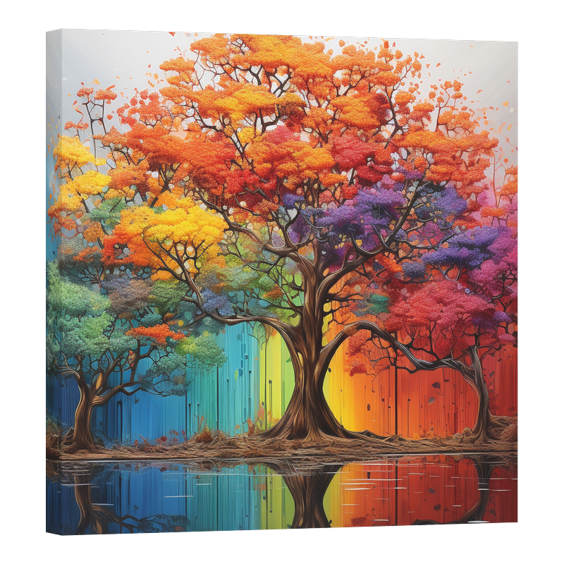 Цветно дърво