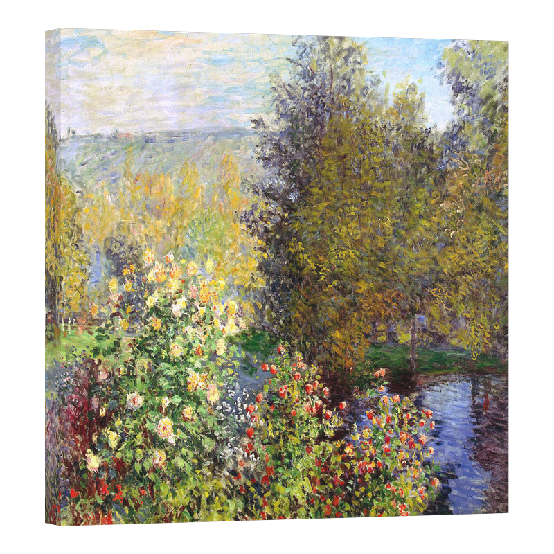 Ъгъл на градината в Монтерон