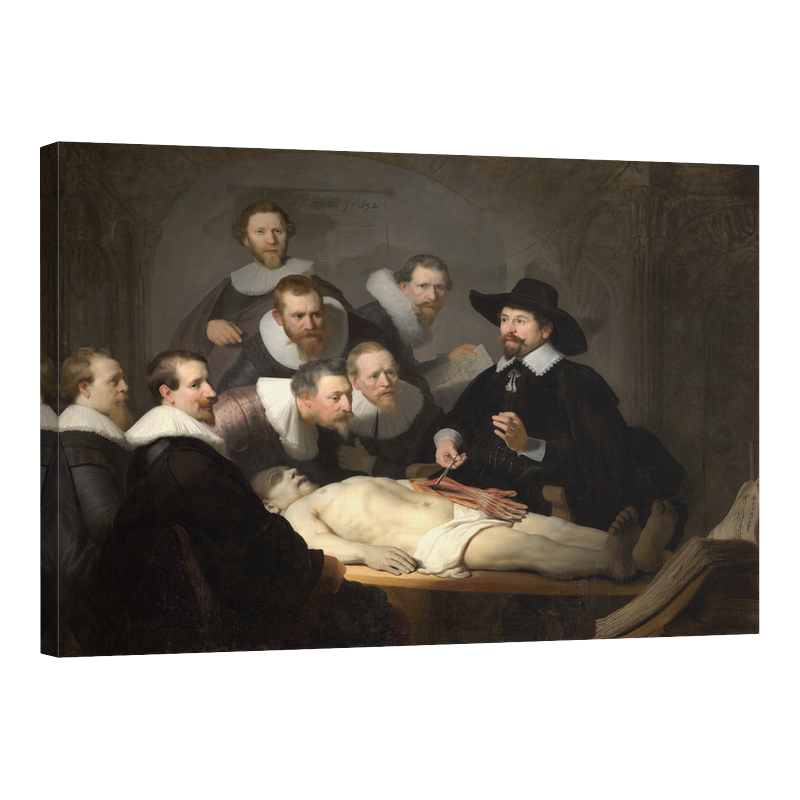 Урок по анатомия на д-р Николаес Тюлп, 1632