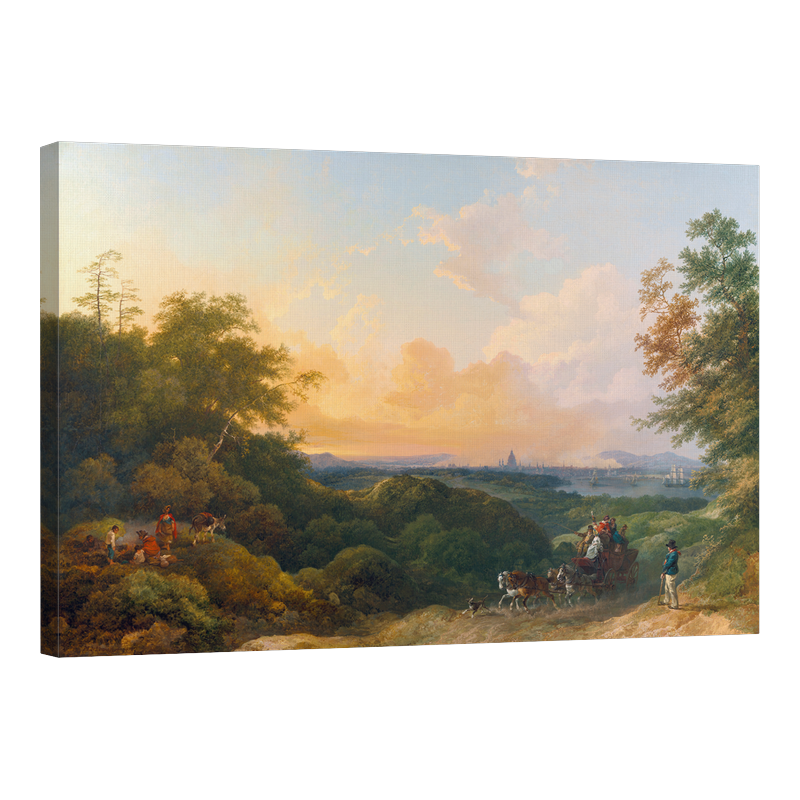 Вечерната карета, Лондон в далечината 1805