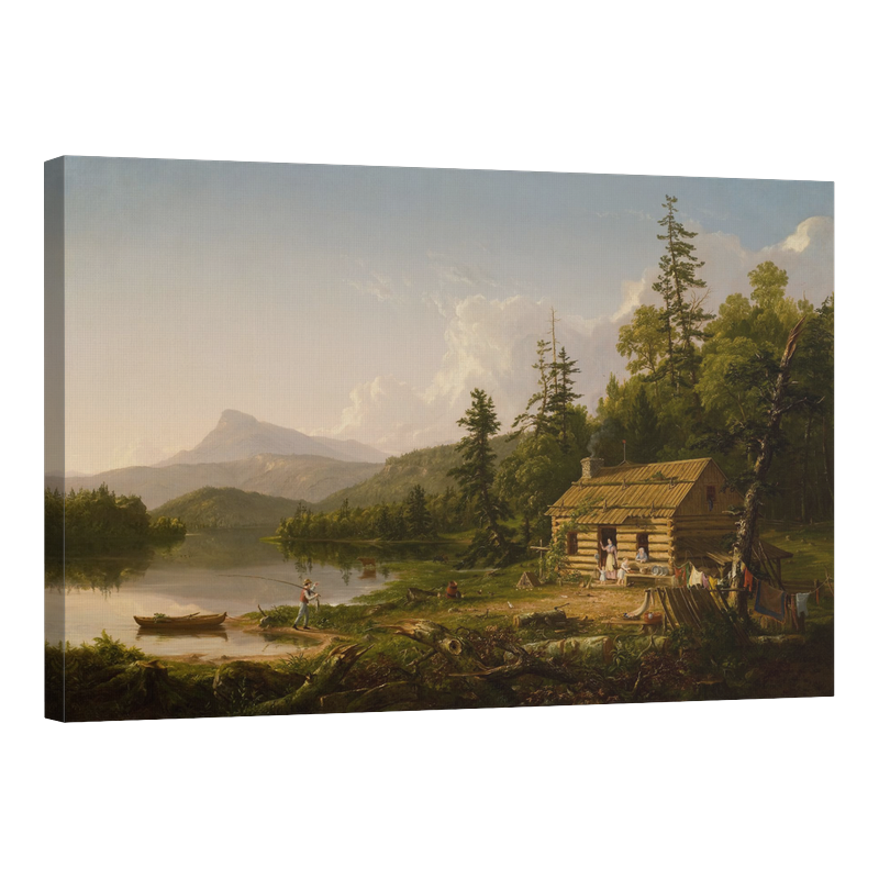 Вкъщи сред гората 1847