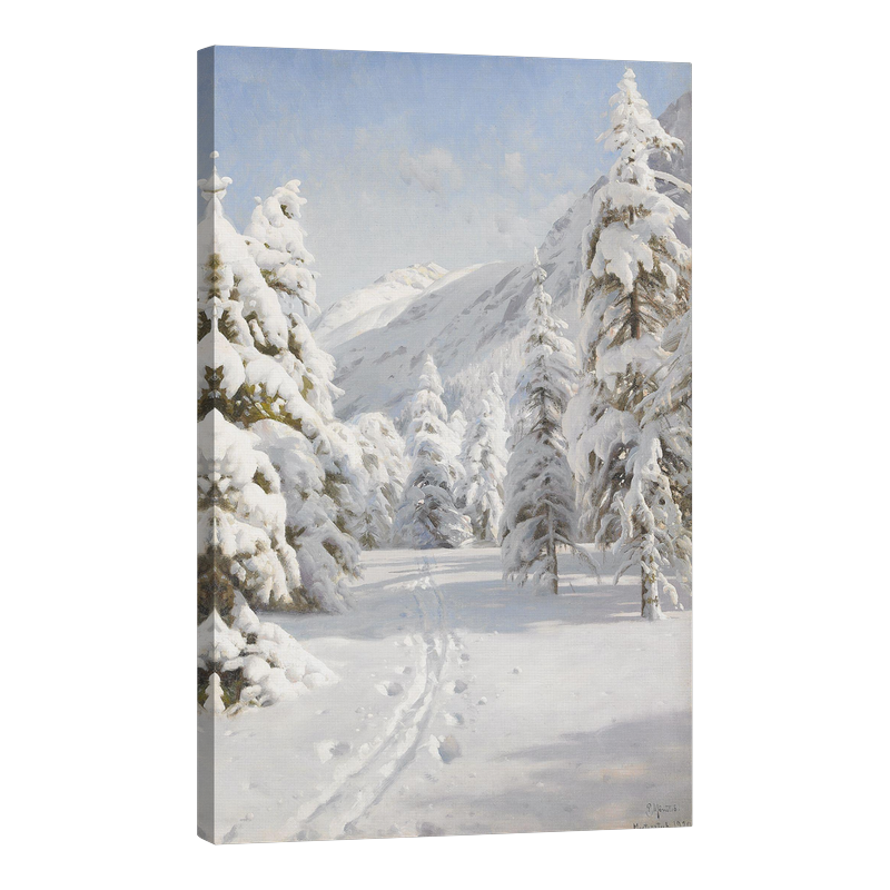 Зимен пейзаж 28