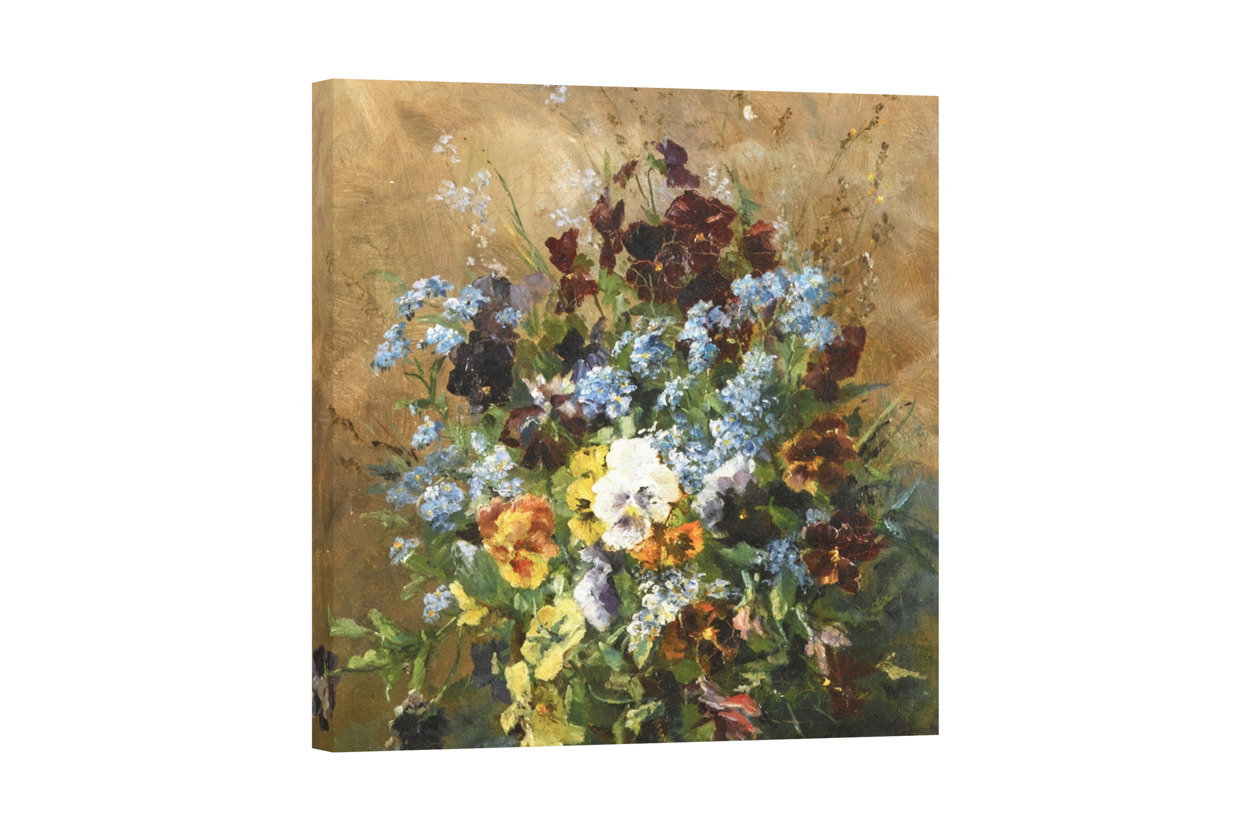 Натюрморт с теменуги